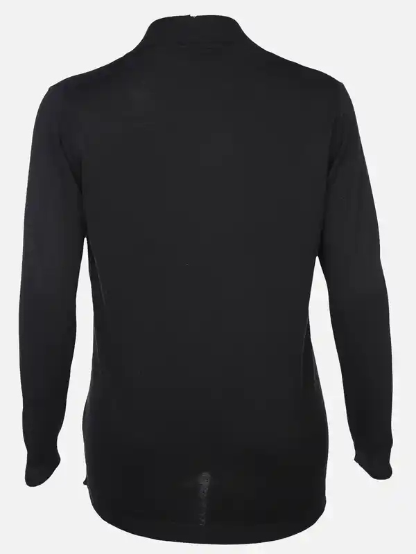 Bild 2 von Große Größen Strickcardigan Schwarz