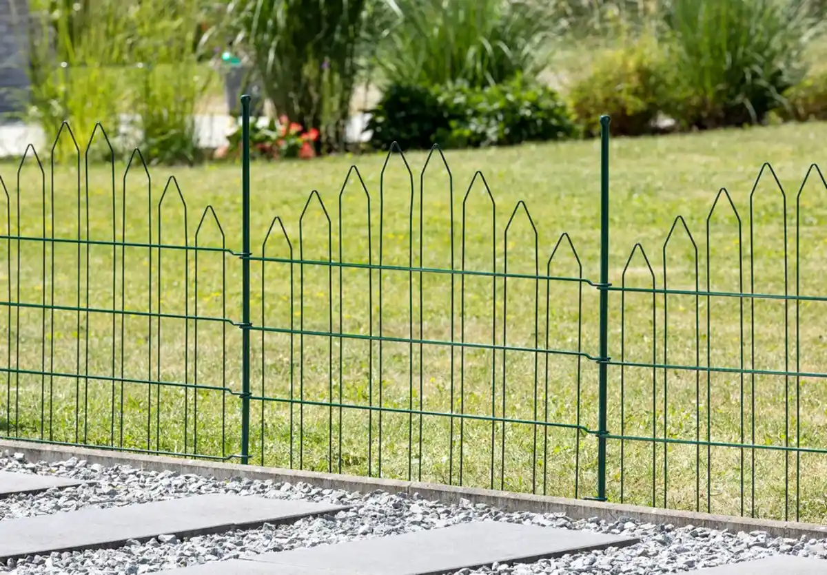 Bild 2 von Zaun-4er Set, ca. 1000 x 800 mm - Grün, 21FS05