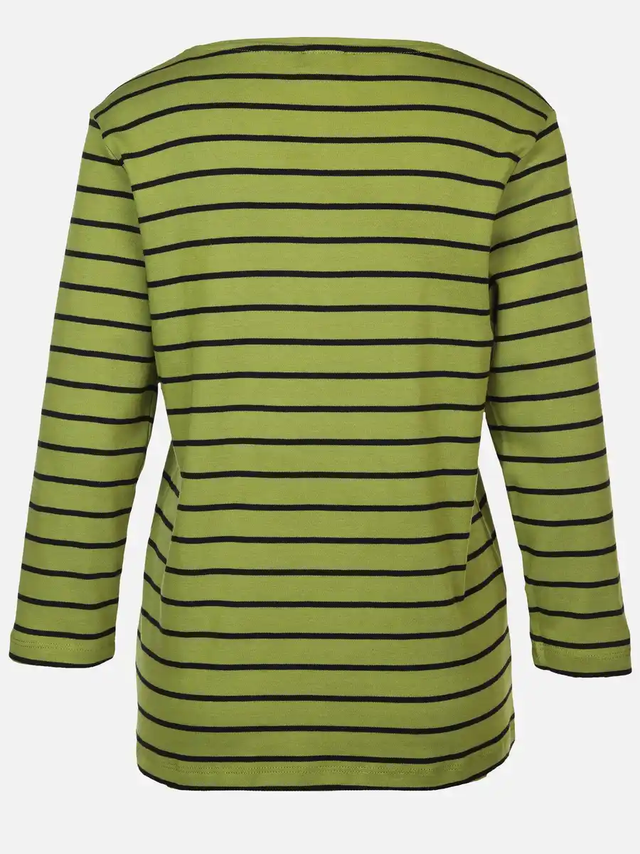 Bild 2 von Damen Streifen Shirt Grün