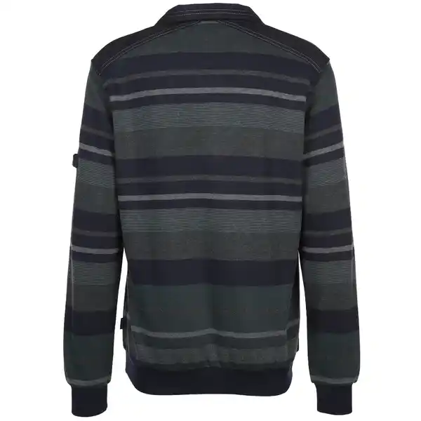 Bild 2 von Herren Sweattroyer mit Streifen Grün