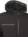 Bild 4 von Herren Softshell Winterjacke mit Bündchen Schwarz