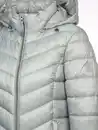 Bild 4 von Damen Steppjacke mit abnehmbarer Kapuze Türkis