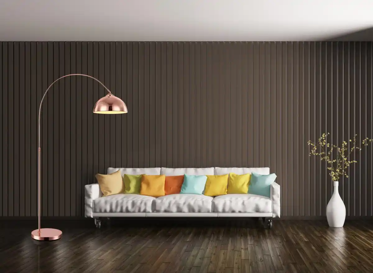 Bild 2 von Lighting - NEWCASTLE - Stehleuchte Metall kupferfarben, 1x E27