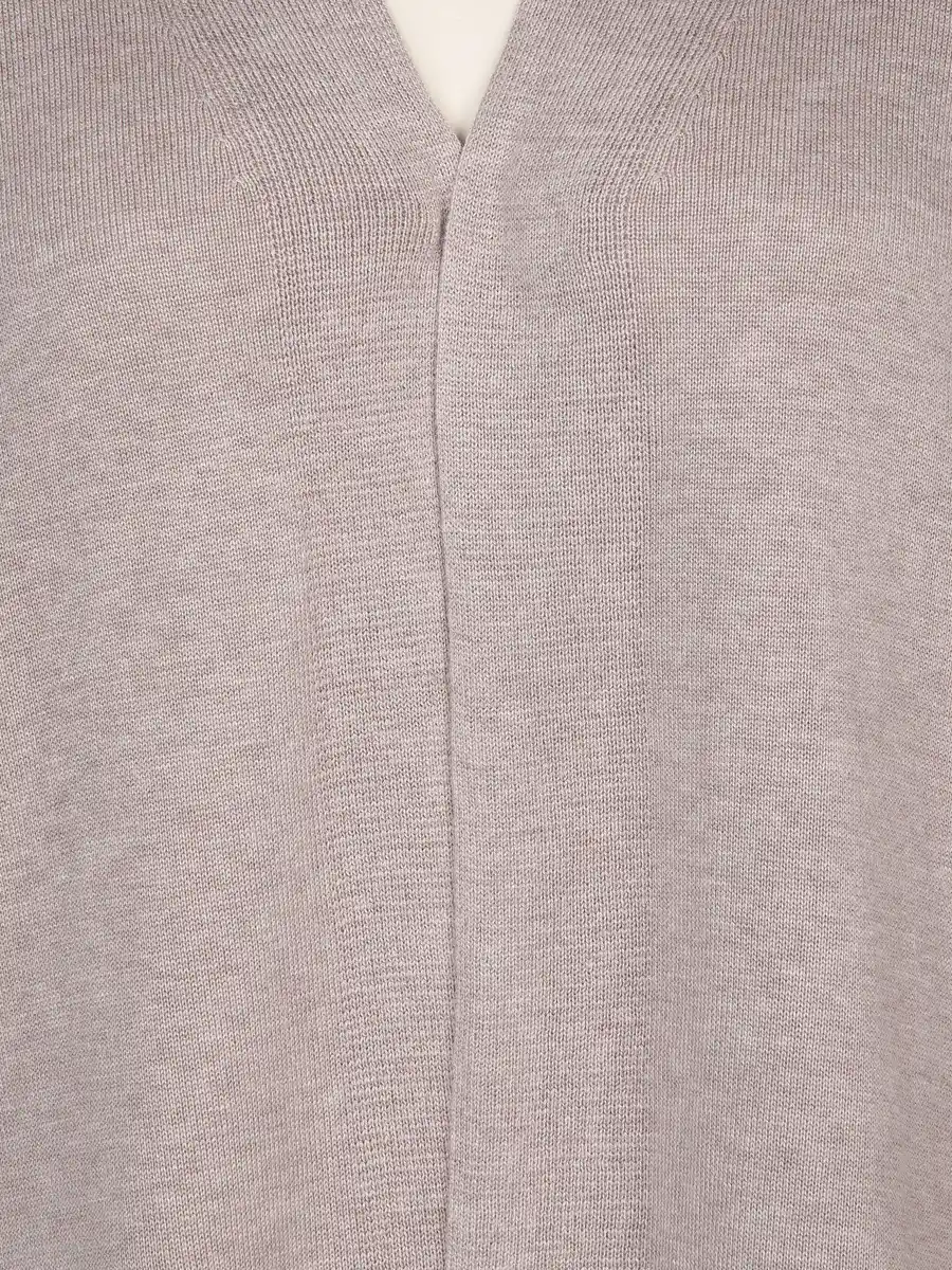 Bild 3 von Große Größen Strickcardigan Beige