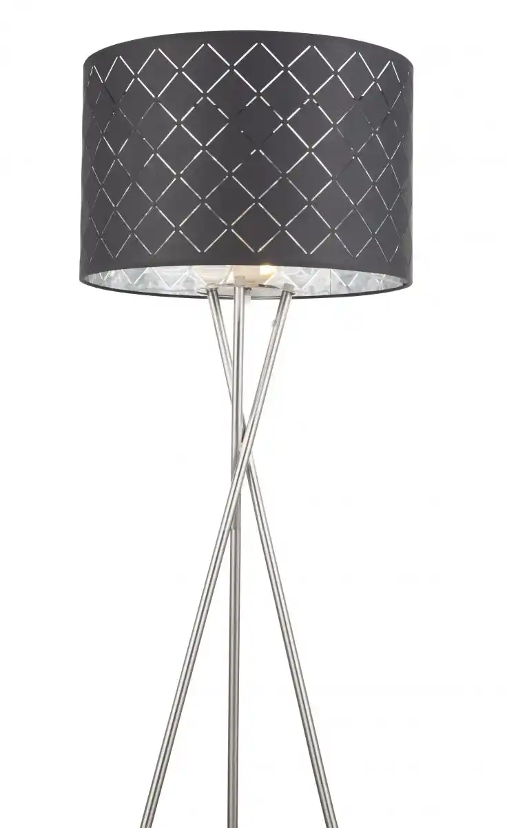 Bild 3 von Lighting - KIDAL - Stehleuchte Metall Nickel matt, 1x E27