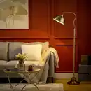 Bild 2 von Stehleuchte im Vintage-Design, verstellbare Stehlampe für Wohnzimmer