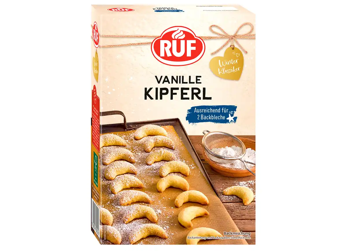Bild 1 von RUF Vanille Kipferl 350g