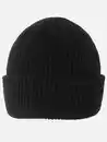 Bild 1 von Damen Beanie mit Umschlag Schwarz