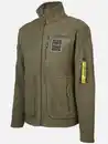 Bild 3 von Herren Fleecejacke mit Patches Oliv