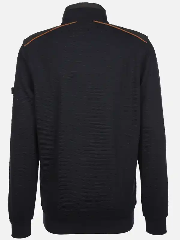 Bild 2 von Herren Sweatjacke in Ottoman Ripp Marine