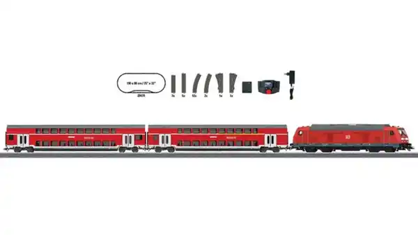 Bild 1 von Märklin 29479 - Digital-Startpackung Regional-Express 230 Volt H0 VI DB AG