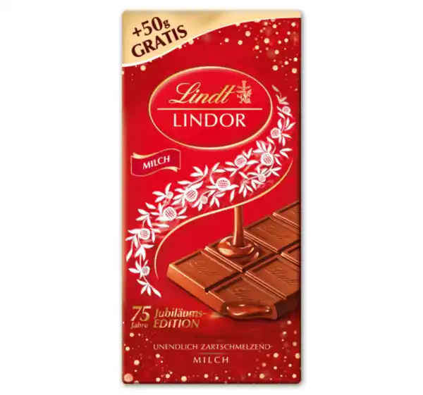 Bild 1 von LINDT Lindor Tafel*