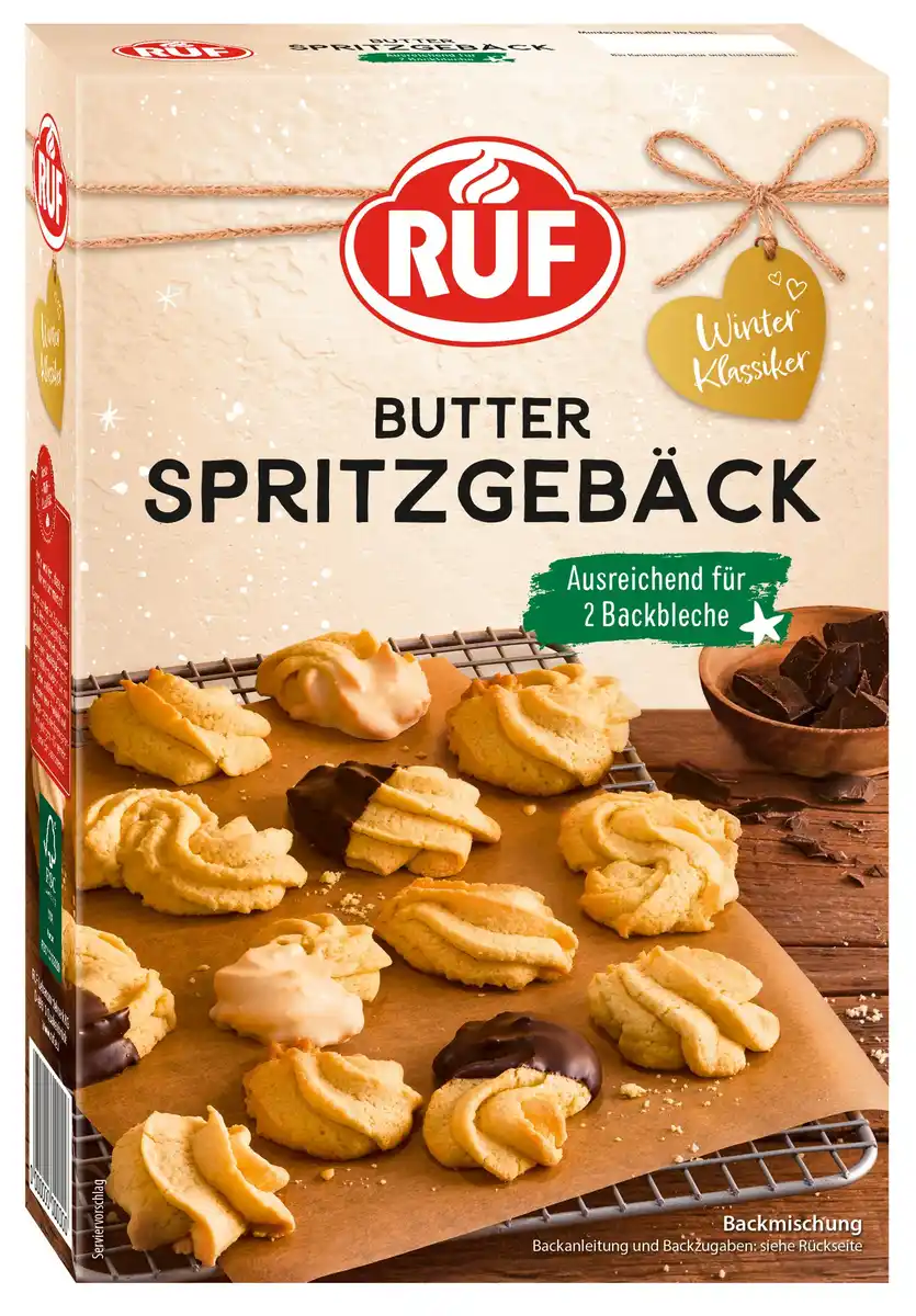 Bild 1 von Butter-Spritzgebäck 500g Backmischung