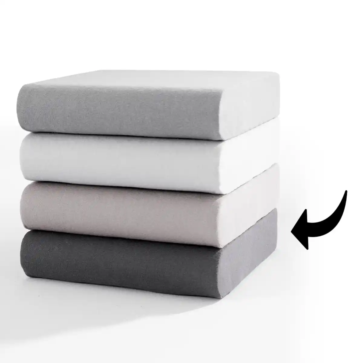 Bild 1 von Nicki-Boxspring-Spannbetttuch - ca. 180 - 200 x 200 - 220 cm