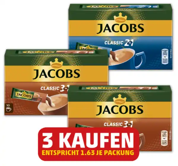 Bild 1 von JACOBS Kaffeesticks