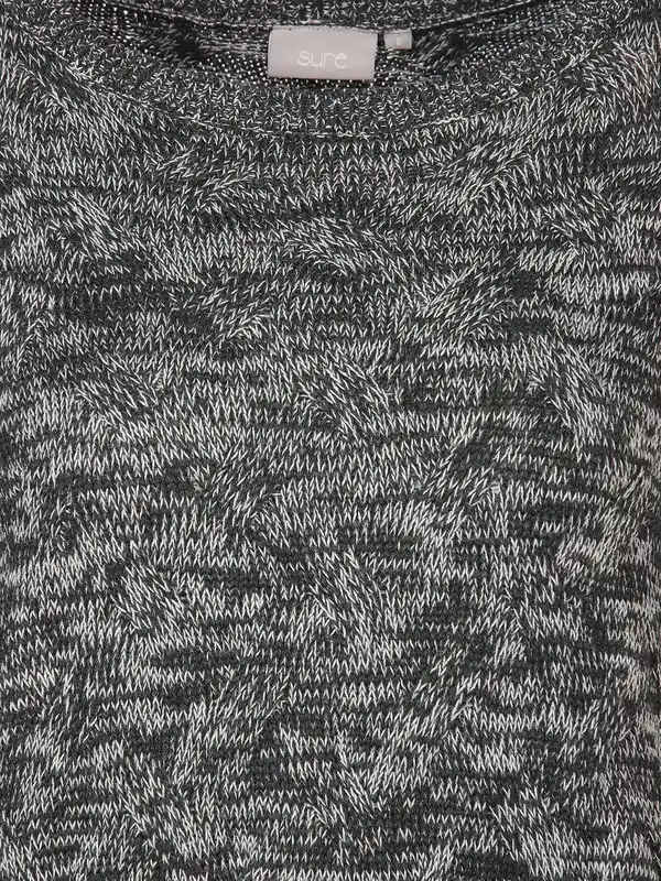 Bild 3 von Damen Strickpullover mit Zopfmuster Grau