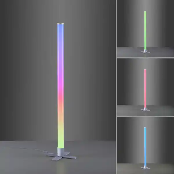 Bild 4 von LeuchtenDirekt LED Stehleuchte RINGO,  Rainbow RGB, mit 3 Musik-Sync-Modi, dimmbar, IR-Fernbedienung