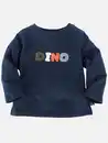 Bild 3 von Baby Sweatshirt mit Dino-Flockschriftzug Blau