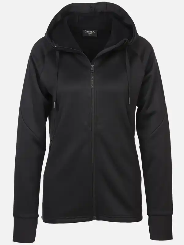 Bild 1 von Damen Funktionsjacke mit Kapuze Schwarz