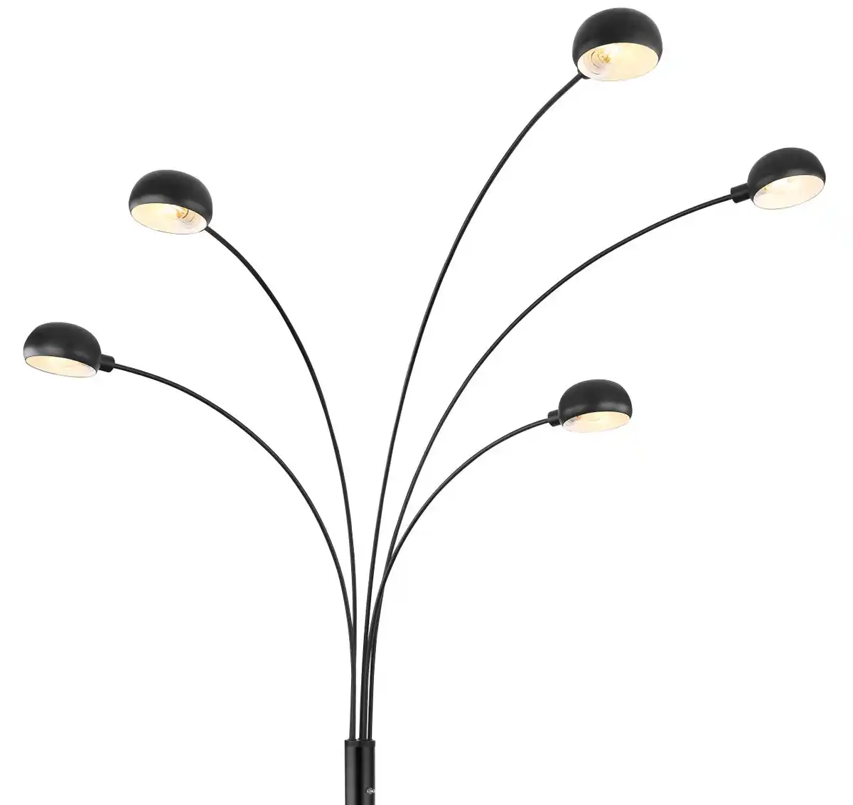 Bild 4 von Lighting - SEYMOUR - Stehleuchte Metall schwarz, 5x E14