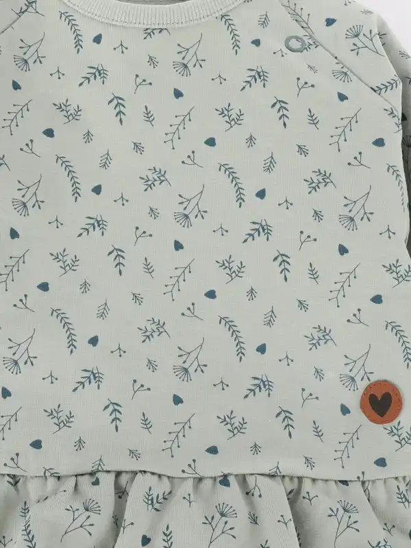 Bild 3 von Baby Mädchen Tunika mit Alloverprint Salbei