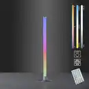 Bild 1 von LeuchtenDirekt LED Stehleuchte RINGO,  Rainbow RGB, mit 3 Musik-Sync-Modi, dimmbar, IR-Fernbedienung