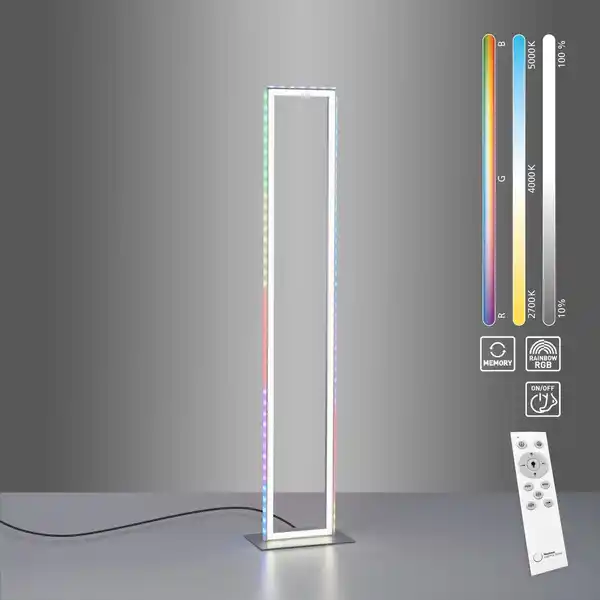 Bild 1 von LeuchtenDirekt LED Stehleuchte FELIX60, Fronlight: CCT, Sidlight: RGB, dimmbar, IR-Fernbedienung, IP