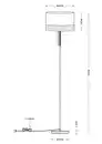 Bild 3 von Lighting - CHIPSY - Stehleuchte Metall Nickel matt, 1x E27