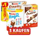 Bild 1 von FERRERO Kinder Riegel, Kinder Bueno oder Kinder Country