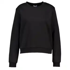 Damen Sweater Lange Ärmel, Schwarz, 46