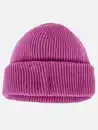 Bild 2 von Damen Beanie mit Umschlag Pink