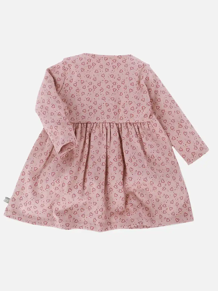 Bild 2 von Baby Mädchen Kleid mit Alloverprint Rosa