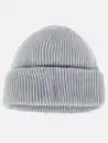 Bild 2 von Damen Beanie mit Umschlag Grau