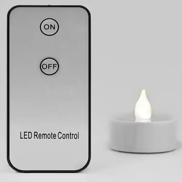 Bild 3 von Deuba 10x flackernde LED Teelichter warmweiß
