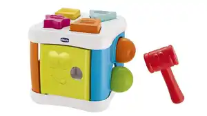 Chicco - Chicco – 2 in 1 Sortier und Schlag Würfel