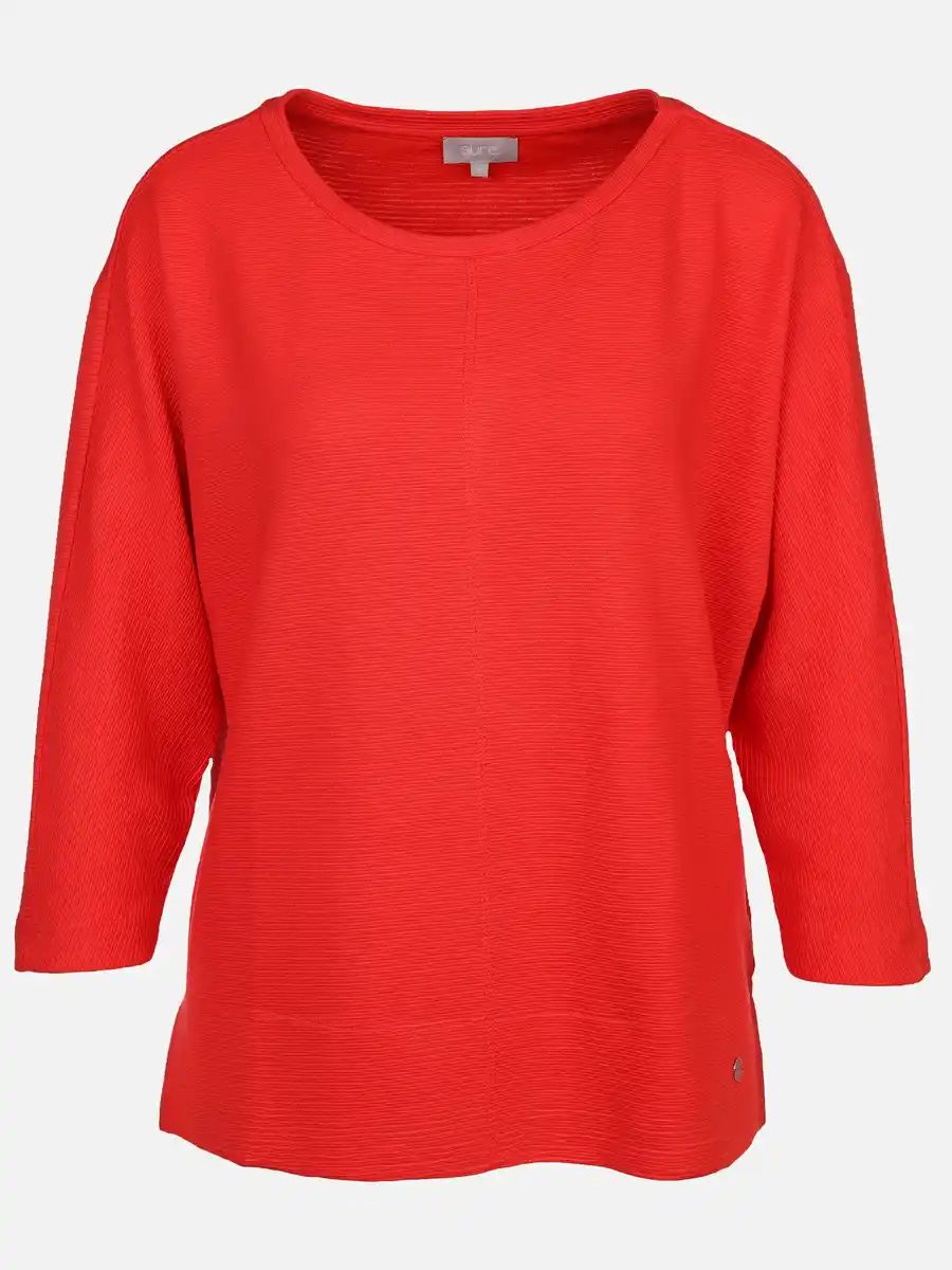 Bild 1 von Damen Ottoman Shirt mit 3/4 Arm Rot