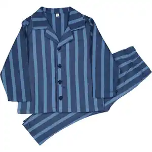 Baby Pyjama Lange Ärmel, Dunkelblau/Navy, 86