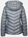 Bild 2 von Damen Steppjacke mit abnehmbarer Kapuze Blau