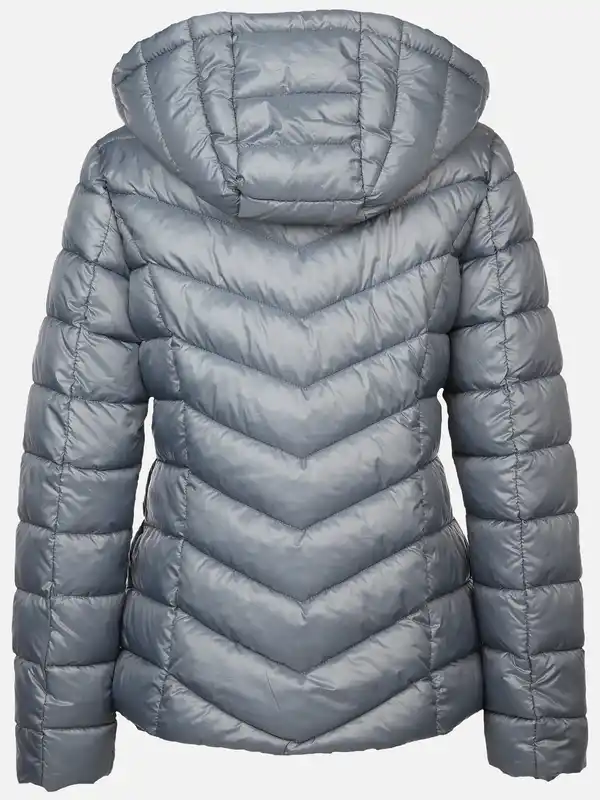 Bild 2 von Damen Steppjacke mit abnehmbarer Kapuze Blau