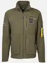 Bild 1 von Herren Fleecejacke mit Patches Oliv