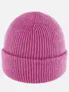 Bild 1 von Damen Beanie mit Umschlag Pink