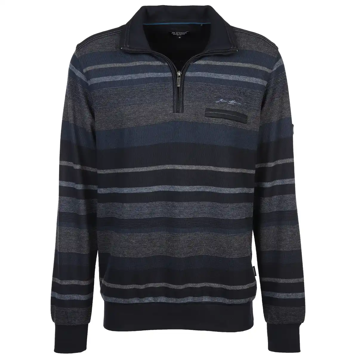 Bild 1 von Herren Sweattroyer mit Streifen Blau