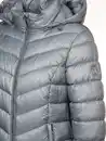 Bild 4 von Damen Steppjacke mit abnehmbarer Kapuze Blau