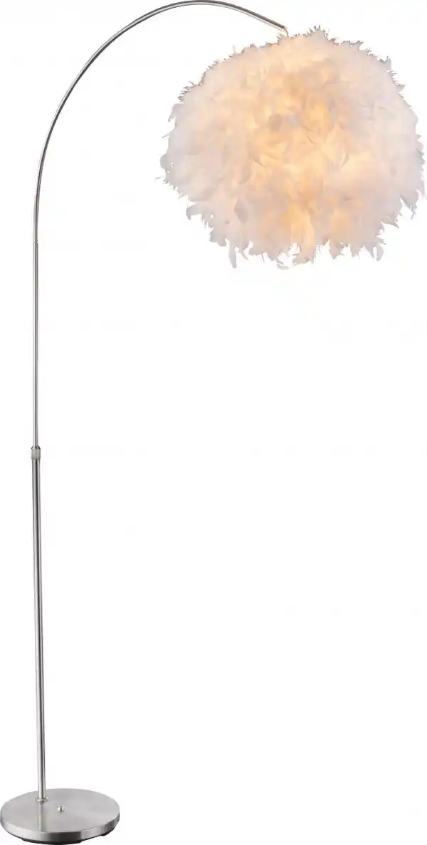 Bild 1 von Lighting - KATUNGA - Stehleuchte Metall Nickel matt, 1x E27