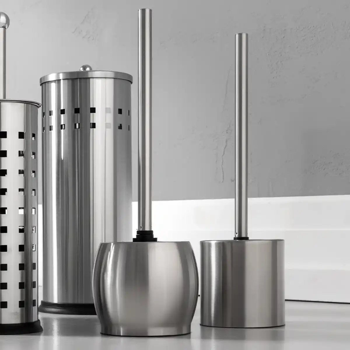 Bild 2 von Edelstahl-WC-Bürste "Bauchige Form"