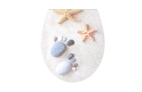 Bild 2 von Duschwell Duroplast WC-Sitz Water Printing - Steinabdruck