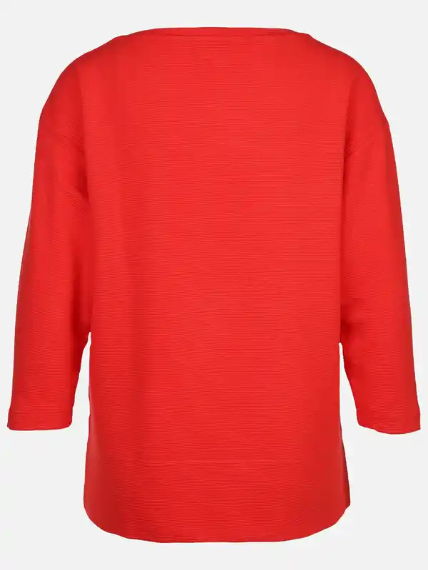 Bild 2 von Damen Ottoman Shirt mit 3/4 Arm Rot