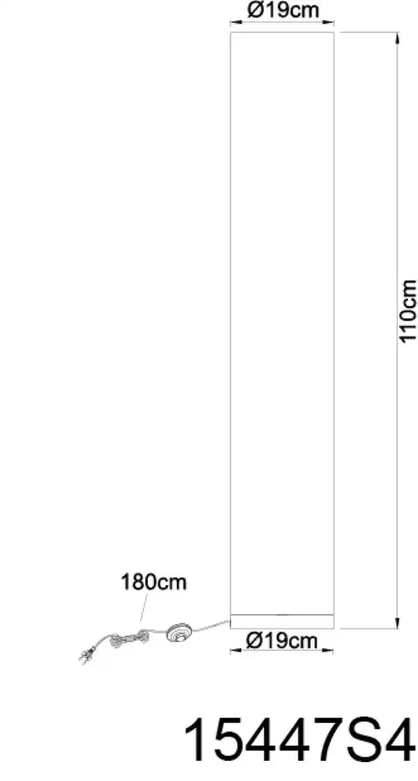 Bild 4 von Lighting - AVA - Stehleuchte Metall Nickel matt, 3x E27