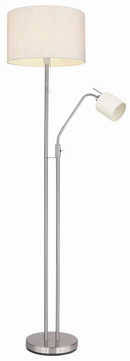 Bild 4 von Lighting - AVA - Stehleuchte Metall Nickel matt, 1x E27