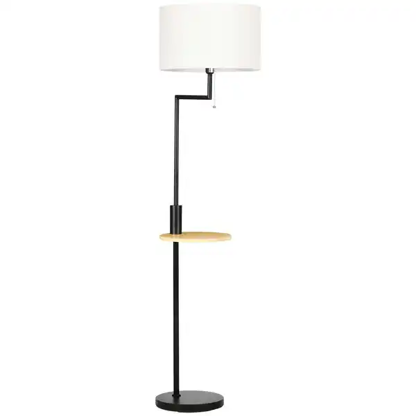 Bild 1 von Stehleuchte, Stehlampe mit Ablage, 40 W Standlampe mit USB-Anschluss